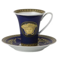 Versace Medusa Blue Kop En Schotel