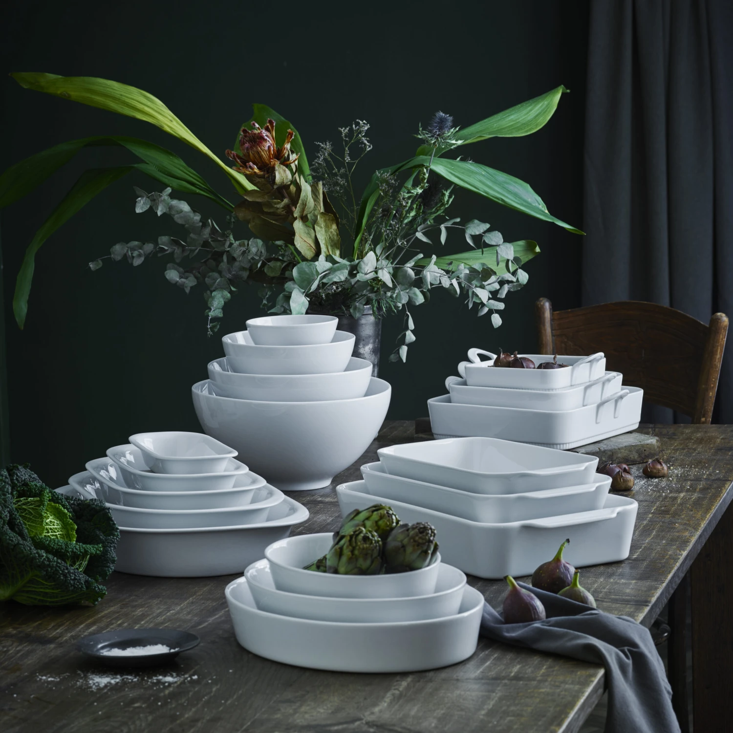 Pillivuyt Dienblad Wit 4 Pillivuyt Dienblad Wit - Afbeelding 2