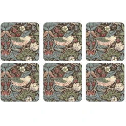 Aarbeidendief Onderzetter 6 Pack