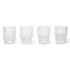 Ferm LIVING Ripple Espressoglas 6 Cl 4-pack -Huis Keuken 41859 01 01 61dc3acc6e