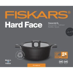 Fiskars Hard Face Braadpan Met Deksel -Huis Keuken 42261 02 02 a50b75cfc2