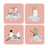 Fiske Moomin Zomer 2022 Glasonderzetters 4-pack -Huis Keuken 511417 01 1 ProductImageMain e6bbce4537