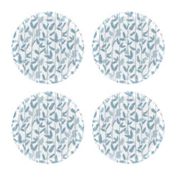 Mougli Blue Glasonderzetter Ø11 Cm 4-pack
